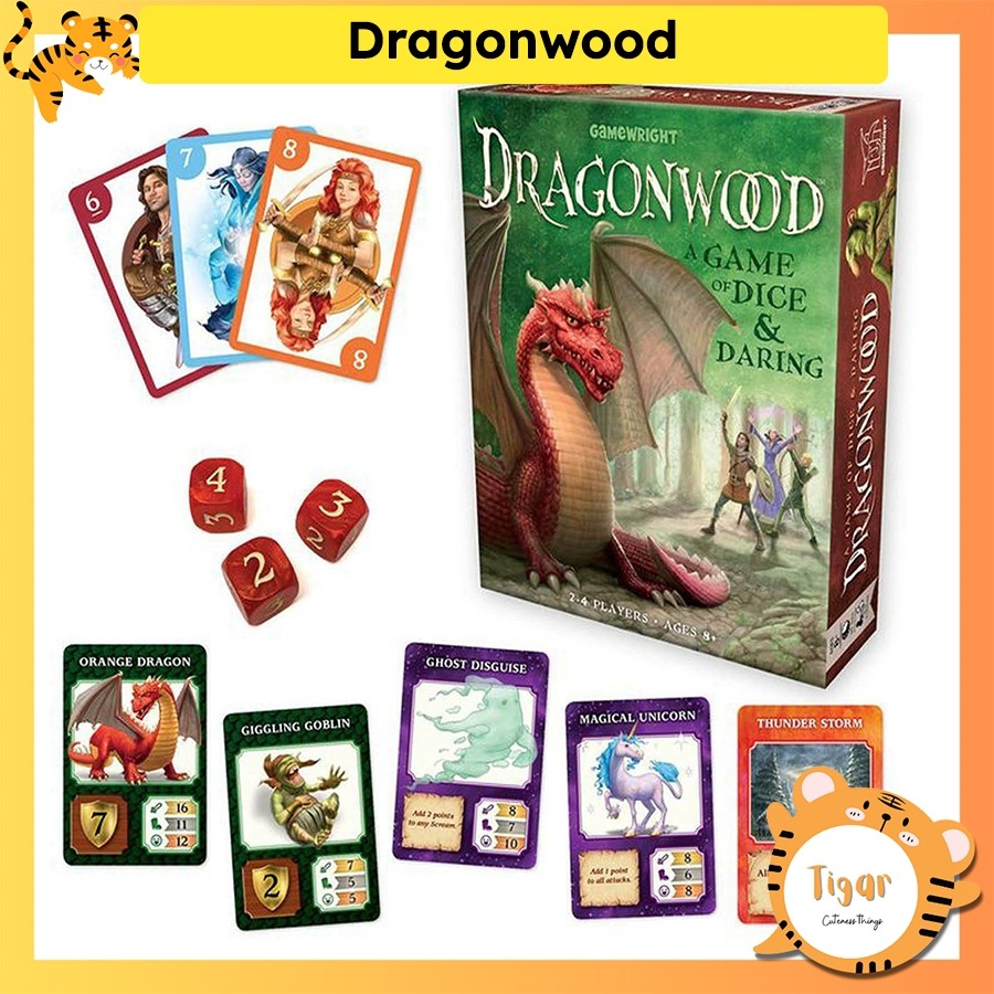 Boardgame Dragonwood Trò chơi xúc xắc Tigarboardgame 2S6590