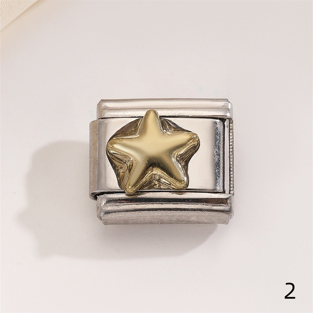 Tình Yêu Nhện Zircon Nơ Series Ý Vòng Tay Lắp Ráp Vòng Tay Đàn Hồi DIY Phụ Kiện Trang Sức