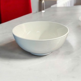 Bát tô canh sứ trắng trơn đơn giản nhiều kích thước Sứ cao cấp - Vỡ 1 đổi 1 - Trường An VN