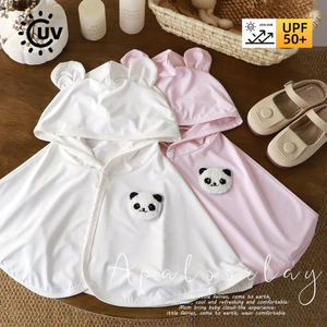 Upf50 Quần Áo Chống Nắng Trẻ Em Bé Trai Bé Gái Chống Tia Cực tím Băng Lụa Áo Cloak Ánh Sáng Thoáng Khí 8O-120 T6R3