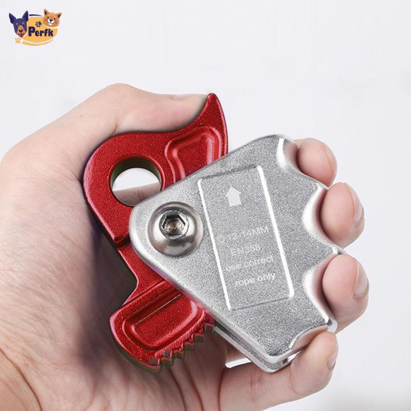 Dây leo Grab Fall Arrester Bảo vệ mùa thu cho dây 12-14mm 15kN Leo núi