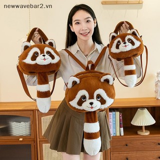 [Mới] Túi đeo chéo sang trọng gấu trúc nhỏ Túi đeo vai hình động vật hoạt hình Ba lô sang trọng gấu trúc nhỏ dễ thương cho bé gái Quà tặng sinh nhật cho bé gái.