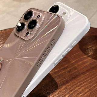 Ốp Điện Thoại Họa Tiết Laser Sang Trọng Cho iPhone 16 13 12 11 15 Pro Max Ốp Lưng Chống Sốc