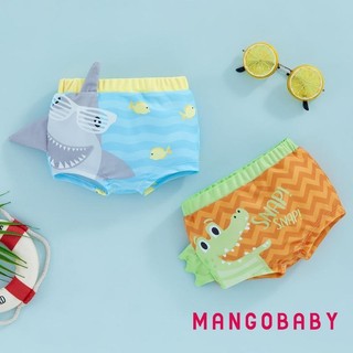 Mg-toddler Bé Trai Mùa Hè Thường Ngày Đồ Bơi Thân Cây Co Giãn In Hình Cá Mập Co Giãn Nhanh Khô Đồ Bơi