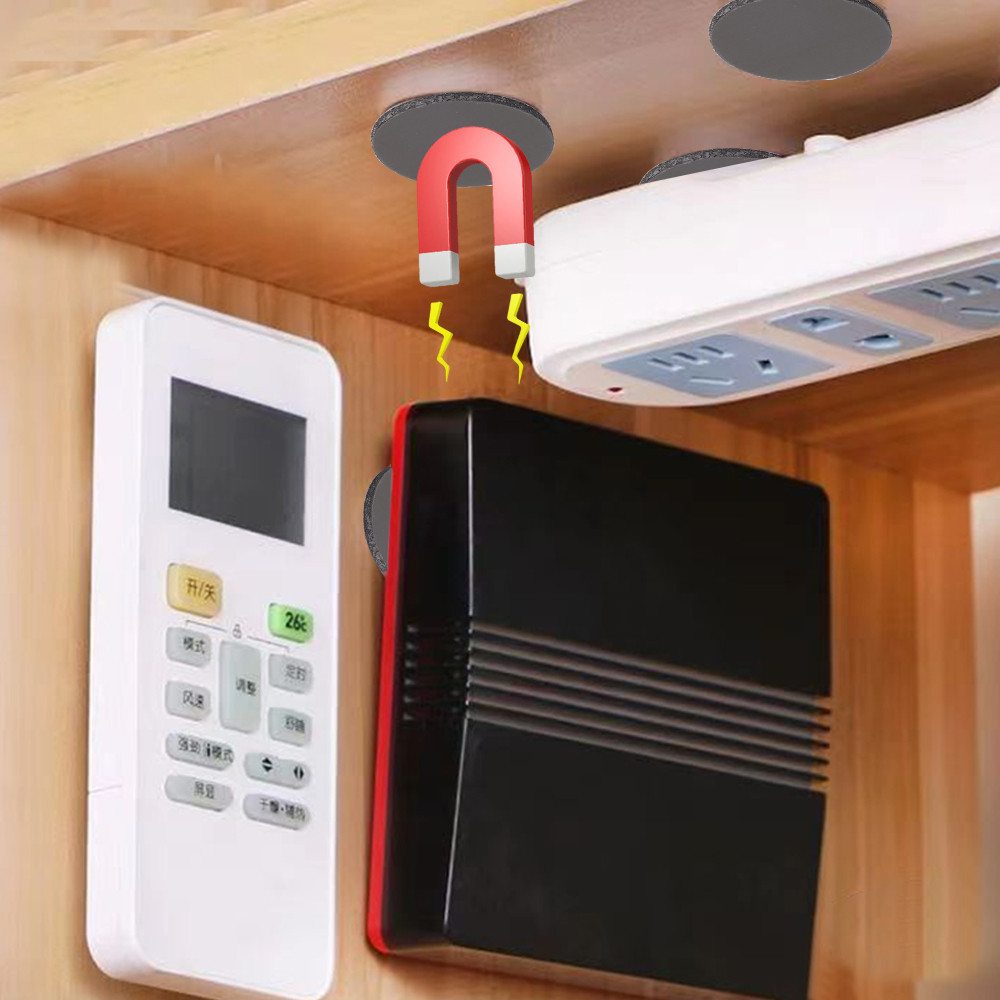200 Tấm Từ Tính Tròn Tự Dính Nam Châm Tấm Cho Hộ Gia Đình Tủ Lạnh Văn Phòng Miếng Dán Dính Linh Hoạt