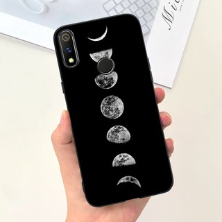 Dành Cho Realme 3 / Realme 3 Pro Ốp Lưng Hoa Thời Trang Mới Bé Gái Sơn Mềm Silicon Cho Realme 3i Realme3 RMX1827 Vỏ