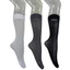 COSCOVED 3 Đôi Tất Lụa Nam Kinh Doanh, Vớ Nylon Nam Trong Suốt Gợi Cảm Tất, Mát Lụa Vừa Sheer Nam