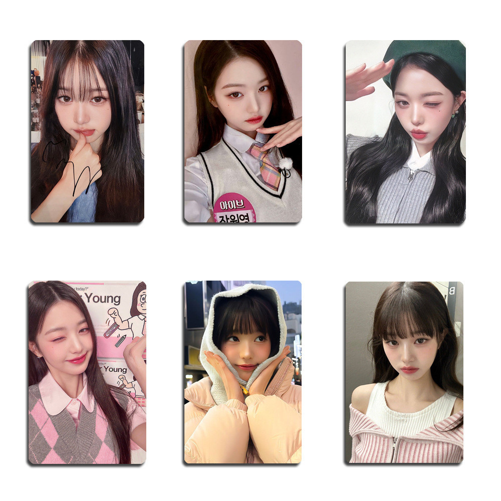 3-8 Cái / bộ IVE ELEVEN TÔI CÓ Asia Tour FANMEETING MAGAZINE Photocards HAPA KRISTIN AMUSE DIVE INTO I 'VE MINE Lomo Cards REI LIZ LEESEO WANNYOOUNG GAEUL YUJIN Bưu Thiếp Nhanh YM