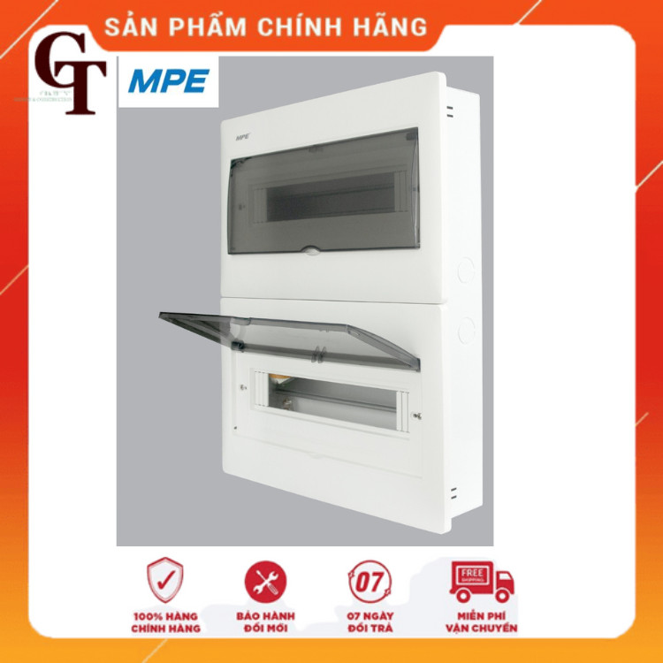 Tủ điện âm tường đế sắt chứa MCB có 32 line chính hãng MPE TS-32 ...