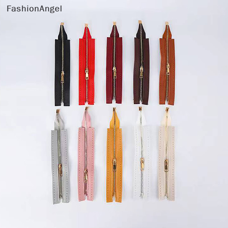 FashionAngel Dây Kéo Cho Túi Dệt Phần Cứng Da Dây Kéo Phụ Kiện May Cho Quần Áo TH