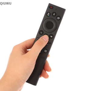 Qiuwu BN59-01385B Điều khiển từ xa năng lượng mặt trời có thể sạc lại bằng giọng nói cho Samsung TV Q70B Q80B QN85B QN90B QN95B QN800B TM2280E.