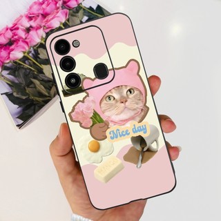 Dành Cho Tecno Spark 8C Ốp Lưng KG5k KG5j Vỏ Điện Thoại Họa Tiết Thời Trang Mát Mẻ Vỏ Silicon Mềm Cho Tecno Spark Go 2022 KG5 Spark 9 Ốp Lưng
