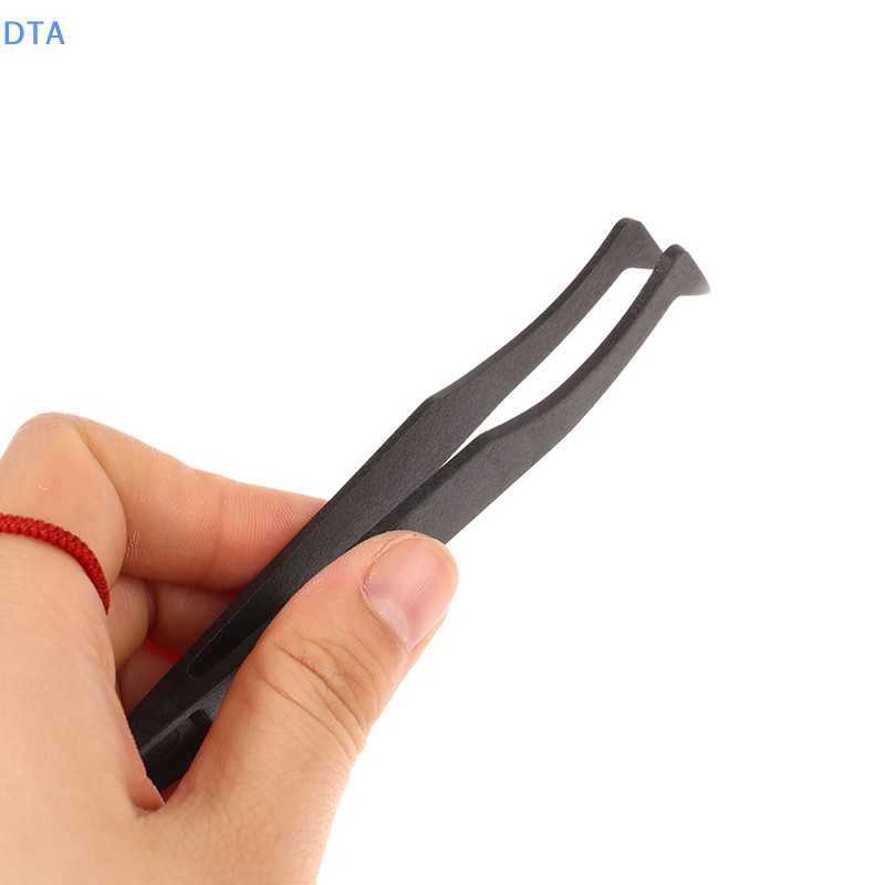 Dta 1 Dụng Cụ Sửa Chữa Đồng Hồ Nhíp Sợi Carbon Chống Tĩnh Điện Thẳng El Tay Cầm Nhựa Lắp Đặt Nhíp Làm Việc Cho Đồng Hồ PO