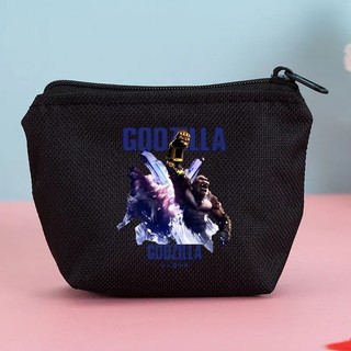 Ví Godzilla Dây Kéo Đồng Xu Zero Ví Thẻ Ngân Hàng Túi Bảo Quản Thời Trang Trẻ Em Quà Tặng Sinh Nhật