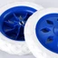 SUNKISSD 2 Bánh xe mua sắm, Bánh xe lốp EVA 6.3 inch, Bánh xe lăn thay thế chống trượt linh hoạt