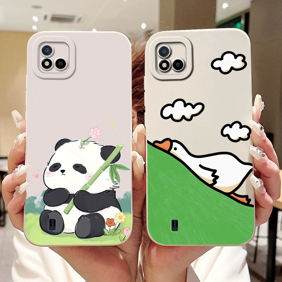 Dành Cho Realme C11 2021 Ốp Lưng RMX3231 Thời Trang Sang Trọng Chống Sốc Cho Realme C11 2021 Ốp Điện Thoại