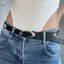 Y2K Thắt Lưng Da Nữ Retro Ngôi Sao Mặt Trăng Trang Trí Pin Khóa Thắt Lưng Cho Đầm Quần Jean Trang Trí Dây Thắt Lưng Phụ Kiện Mới
