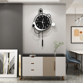 Trang Trí Nhà Cửa Meishida Đồng Hồ Khách Treo Tường Người Ảnh Hưởng Thời Trang Nhà Sáng Tạo Đơn Giản Hiện Đại Đồng Hồ Treo Tường