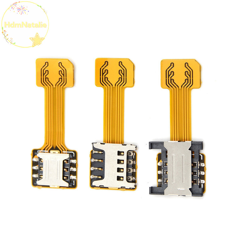 HdmNatalie Hybrid Dual Micro SIM Card Adapter Khe cắm mở rộng Android VN