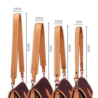 Dây đeo túi, Thích hợp cho túi Baguette diane pm Dây đeo túi da Presbyopic cổ điển, Màu sáp đậm đặc Nách Đặt hàng đeo vai Ba lô, Dây đeo vai rộng Giải nén dây đeo ngắn di động Phụ kiện túi Boutique