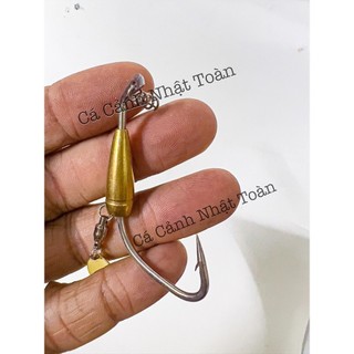 Lưỡi Móc Mồi Mềm AR15 Chì Đồng Câu Cá Cao Cấp