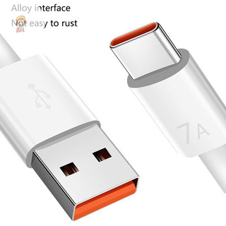 Cáp USB TWE 7A 100W Type C Cáp sạc siêu nhanh cho Huawei mate40Pro nova9 VN