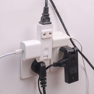 Bộ chuyển đổi phích cắm GILDEDHOMIN, Ổ cắm điện 4 trong 1 EU, Bộ chuyển đổi ổ cắm an toàn xoay 180 độ