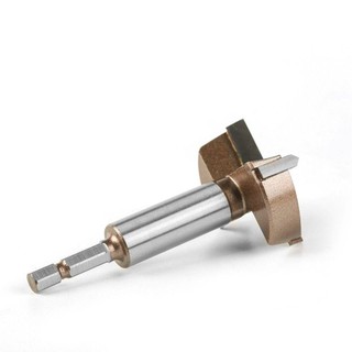 Bit nhàm chán bản lề VOIDLESS, Mũi khoan đôi 10-25mm, Dụng cụ chế biến gỗ ba lỗ cacbua vonfram