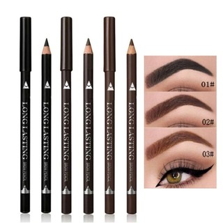 JKDESIGN Brow Pencil, Bút chì kẻ lông mày bằng gỗ lõi cứng, Bút kẻ mắt chống mồ hôi chống thấm nước Hoàn hảo cho lông mày