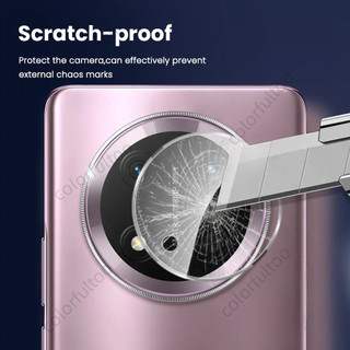 Honor X9C 5G Phim Bảo Vệ Camera Trong Suốt Cho Honor X9C X 9C HonorX9C 5G 3D Cong HD Full Cover Camera Kính Cường Lực Bảo Vệ Màn Hình Mặt Sau Ống Kính Phim