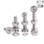 Chất liệu thép không gỉ 304 Đầu chìm Ổ cắm lục giác Bộ đai ốc vít Đầu phẳng Máy giặt đàn hồi Kết hợp máy giặt M6M8M10M12M16
