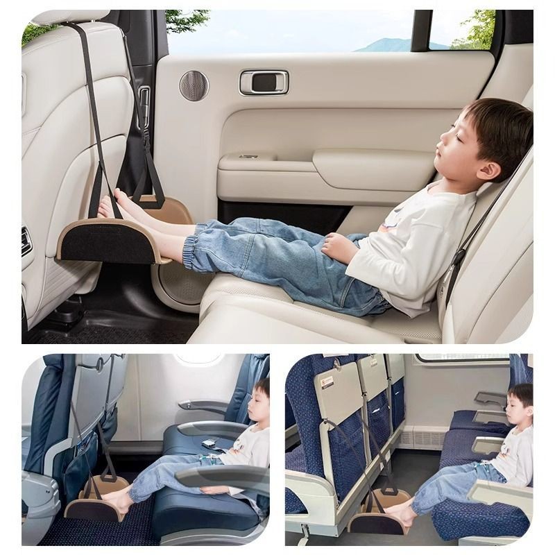 Xe Phía Sau Ghế Chân Hỗ Trợ Trẻ Em Người Lớn Dài Độn Còn Lại Bàn Đạp Du Lịch Tự Lái Ô Tô Kinh Doanh Còn Lại Ghế Tựa Lưng Treo Đệm