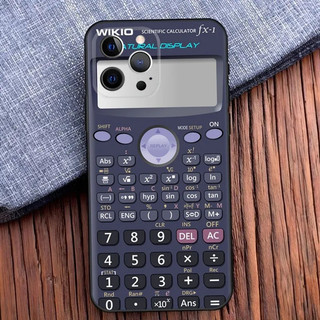 TK-1 Retro Máy Tính Ốp Lưng Điện Thoại iPhone 16, 17,14,13,12,11, Pro, X, XS, Max, XR, Plus, Mini Đen Mềm Silicon