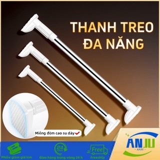Thanh treo đa năng,thanh treo rèm,thanh treo quần áo,rèm cửa cao cấp,không cần khoan tường