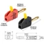 NOTE1 1 Cái Kết Nối Nhanh Chuối Jack, Phích Cắm Chuối Không Hàn 32A Dòng Điện Cao Cấp, Đầu Nối Dây Đồng 4 Mm Cho Loa