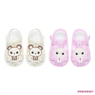 Mg-baby Bé Gái Bé Trai Sandal Hoạt Hình Gấu Cá Heo Linh Hoạt Chống Trơn Trượt Mùa Hè Giày Tập Đi Cho Thường Ngày