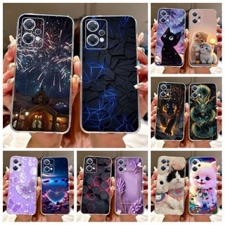 Vỏ Cho Oppo K10x 5G PGGM10 Vỏ Chống Sốc Sang Trọng Đá Cẩm Thạch Hoạt Hình Nhện Silicon Mềm Vỏ Điện Thoại Cho OPPOK10x K 10x Capa