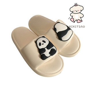 Xixitiao Dép Hình Gấu Trúc Dễ Thương Thích Hợp Mang Trong Nhà Vào Mùa Hè Hoặc Đi Biển