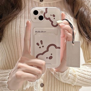 Vỏ Chó Mèo Line Cho Samsung Galaxy A35 A34 A55 A54 A53 A52 A51 A73 A72 A71 S24 S23 S22 S21 Plus Ultra S21FE S23FE S20FE Ví Đựng Thẻ Ảnh Vỏ Điện Thoại Dễ Thương