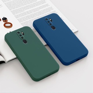 Thời Trang Mới Oppo A9 A5 2020 F11 Pro Reno 2F 2Z 2 Khung Ốp Lưng Vuông Mỏng Mềm TPU Vỏ Silicon Có Dây Đeo Tay Dây Đeo Tay