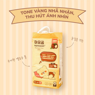 (Hỏa tốc k qùa) Tã/ Bỉm MAMOGOM hữu cơ cao cấp Hàn Quốc dán/ quần đủ size S62/M52/M48/L44/XL40/XXL38
