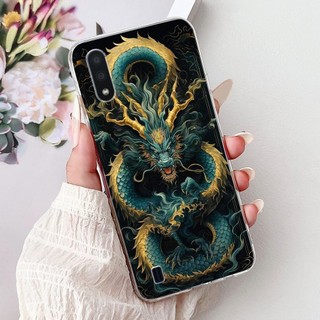 Dành Cho Vỏ Samsung Galaxy A01 M01 Core Ốp Lưng Hoạt Hình Dễ Thương TPU Vỏ Silicon Mềm Vỏ Bảo Vệ Cho Samsung A01Core A 01 Ốp Lưng