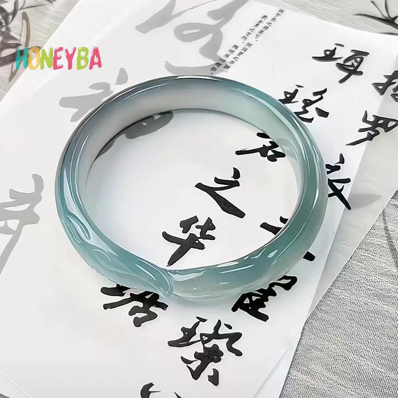 < Honeyba > 2 Chiếc Tinh Tế Phong Cách Trung Hoa Vòng Tay Nữ Cô Gái Đa Năng Phong Cách Cổ Đại Vòng Tay Phụ Kiện Trang Sức Quà Tặng