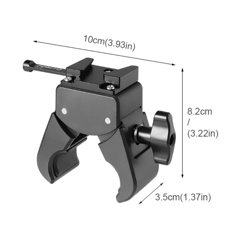 Product image Cuy Universal V Mount Kẹp Móng Vuốt Lớn Thiết Kế Nâng Cấp Cho Chân Đế Ánh Sáng 2