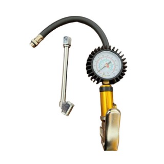Đồng hồ bơm lốp dạng bấm Maxsupe , bơm xe tay bóp thẳng,vòi chuyên dùng bơm ô tô, xe tải