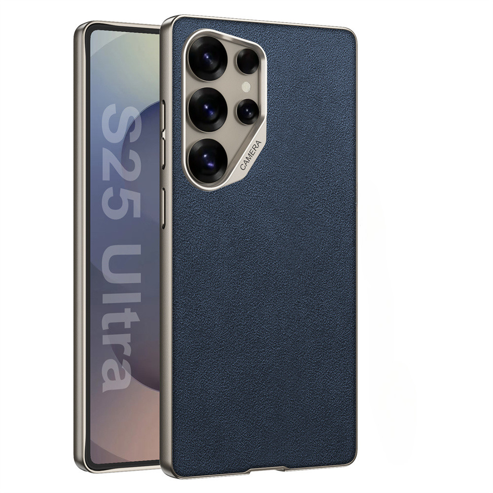 Ốp Da Vỏ Cứng Chống Sốc Cho Galaxy S25 Ultra Ốp Lưng Điện Thoại Samsung Galaxy S25 S24 S23 Ultra Bảo Vệ