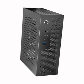 A09 HTPC Vỏ Máy Tính Mini ITX Chơi Game PC Khung Máy Tính Để Bàn Khung Máy Tính USB3.0 Type-C Vỏ Máy Tính Gia Đình Dễ Dàng Lắp Đặt Màu Đen