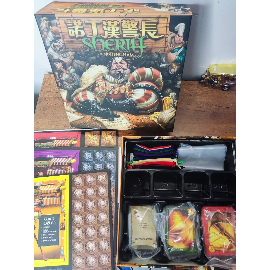 Boardgame Sheriff of Nottingham và mở rộng Merry Men Engsub có luật Việt Tigarboardgame