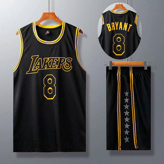 Lakers No. 8 Kobe Jersey Vest Summer Children's Boys and Girls Junior High School and Elementary School Students Competition Training Basketball Wear Suit AtP9