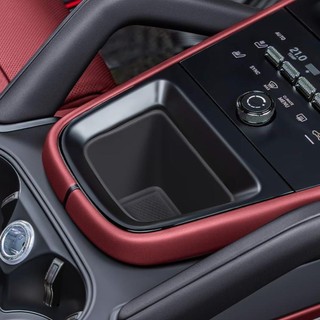 Lookshow Silicone Xe Điều Khiển Trung Tâm Người Tổ Chức Hộp Bảo Quản Phụ Kiện Sửa Đổi Cho Porsche Cayenne 2024 2025 C6V2